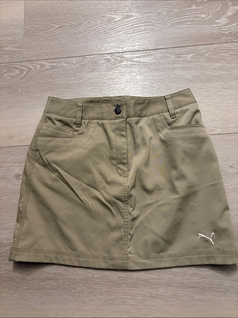PUMA Japan Women’s Beige Golf Skirt Size L Waist 67cm